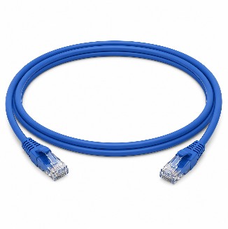 Pach Cord,UTP Cat6,4pairs, BLUE PVC 0.48mm*2*4 Cu/2.metros /6ftm*2*4 Cu/ (ACC-033)
