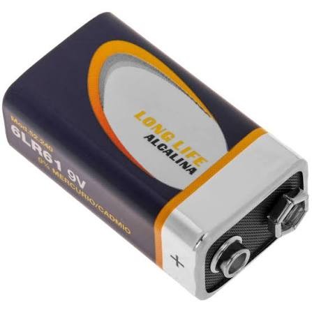 Batery Alcalin 9v for network tester(pack 1 Und) (B-001)