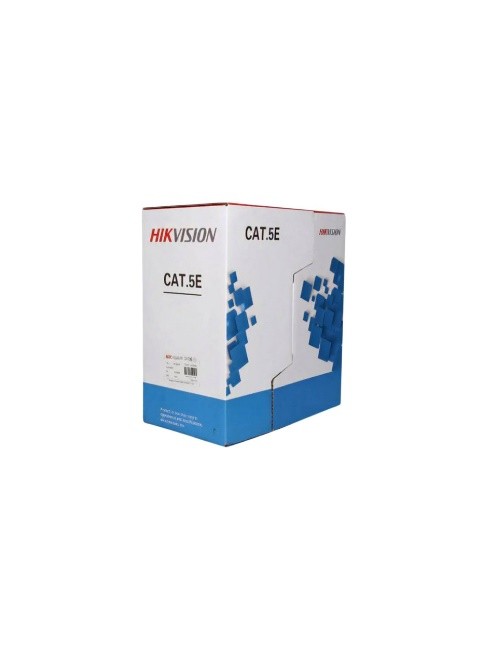 Cable hikvision cat 5E 100% Cobre (DS-1LN5E-S)