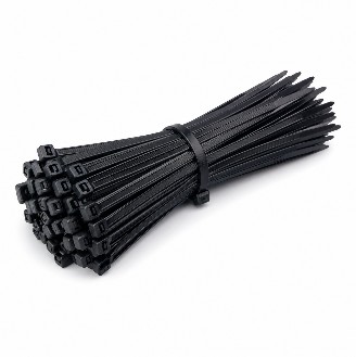 ZUNCHOS PLASTICOS. NYLON,NEGROS (ELT-027)