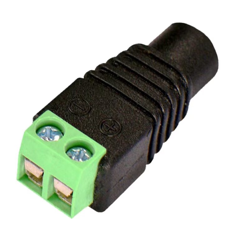 DC female 12v push type , UND (ZK-52-A)