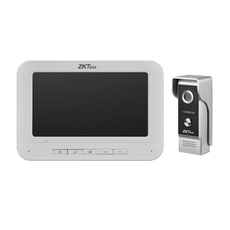 Visual, intercom, unlock, color night vision, rainproof, (ZK-VDPO3-B3K)